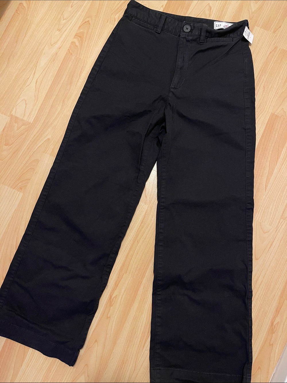 GAP Black Wide-Leg Trousers